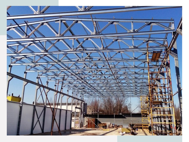 Строительство цехов в Борисоглебск от 624 руб. под ключ