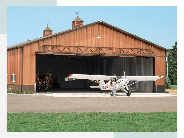 Ангары для самолетов в Борисоглебске