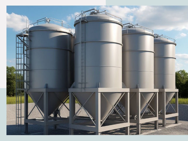 Металлические силосы от СтальСтрой-Брс по цене 624 руб.