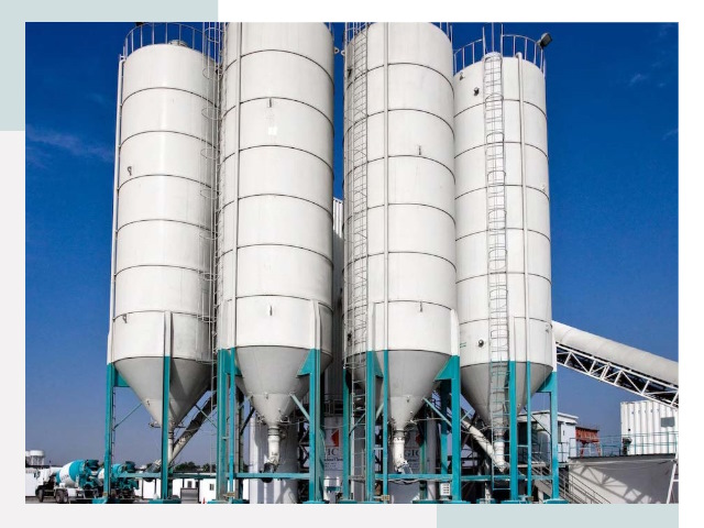 Строительство цементных силосов в Борисоглебске