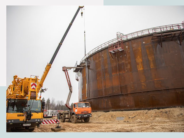 Монтаж резервуаров в Борисоглебске от 624 руб. за м³