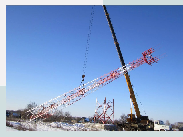 Строительство башен связи в Борисоглебске от 624 руб.