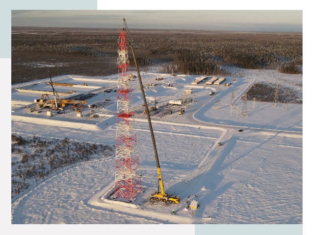 Мачты связи в Борисоглебске