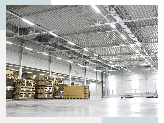 Освещение ангаров в Борисоглебске