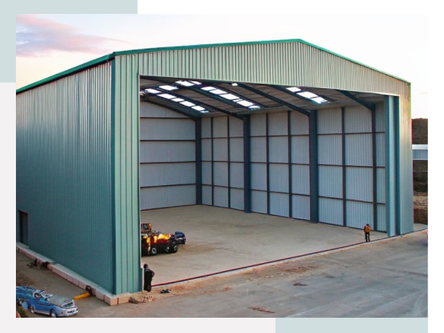 Строительство ангаров в Борисоглебске