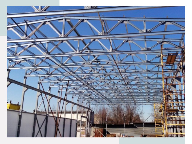 Металлокаркасы для складов в Борисоглебске